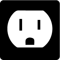 115 DC Outlet Icon